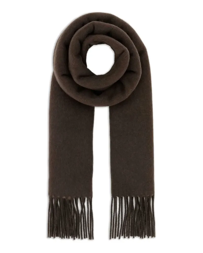 Gucci Schal mit Fransen - Braun Braun