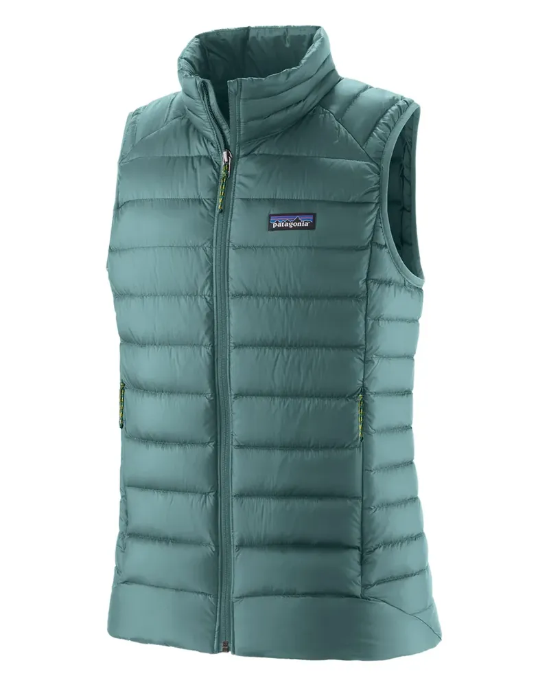 Patagonia Weste mit Logo-Applikation - Grün Grün