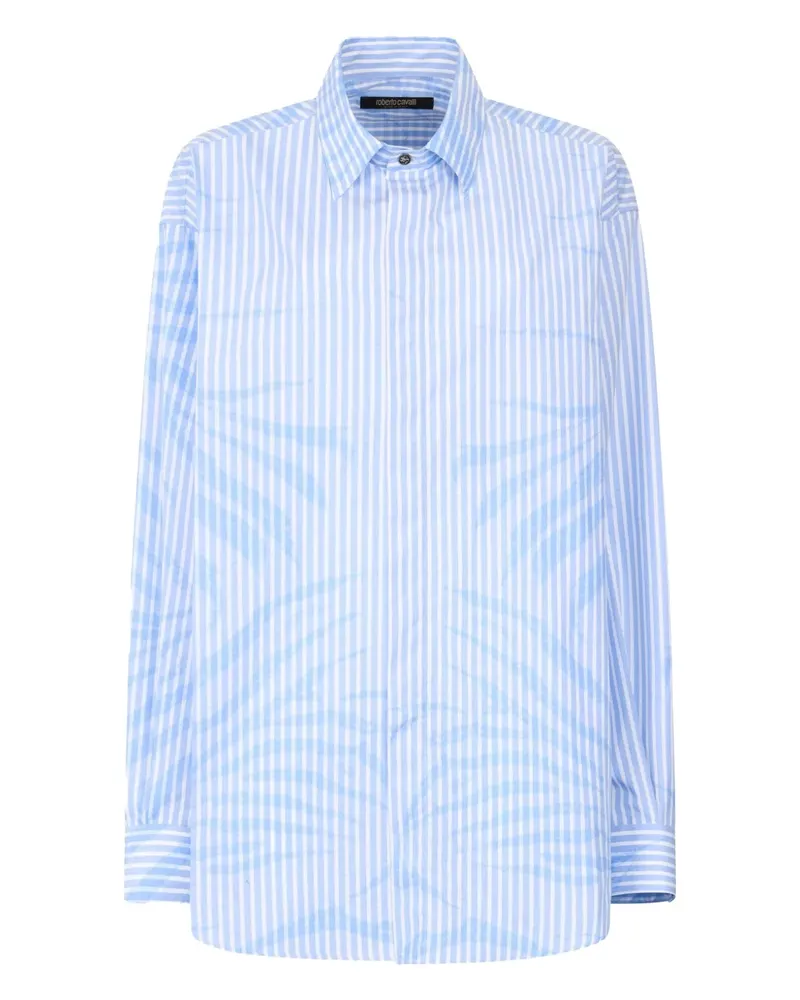 Roberto Cavalli Klassisches Hemd - Blau Blau