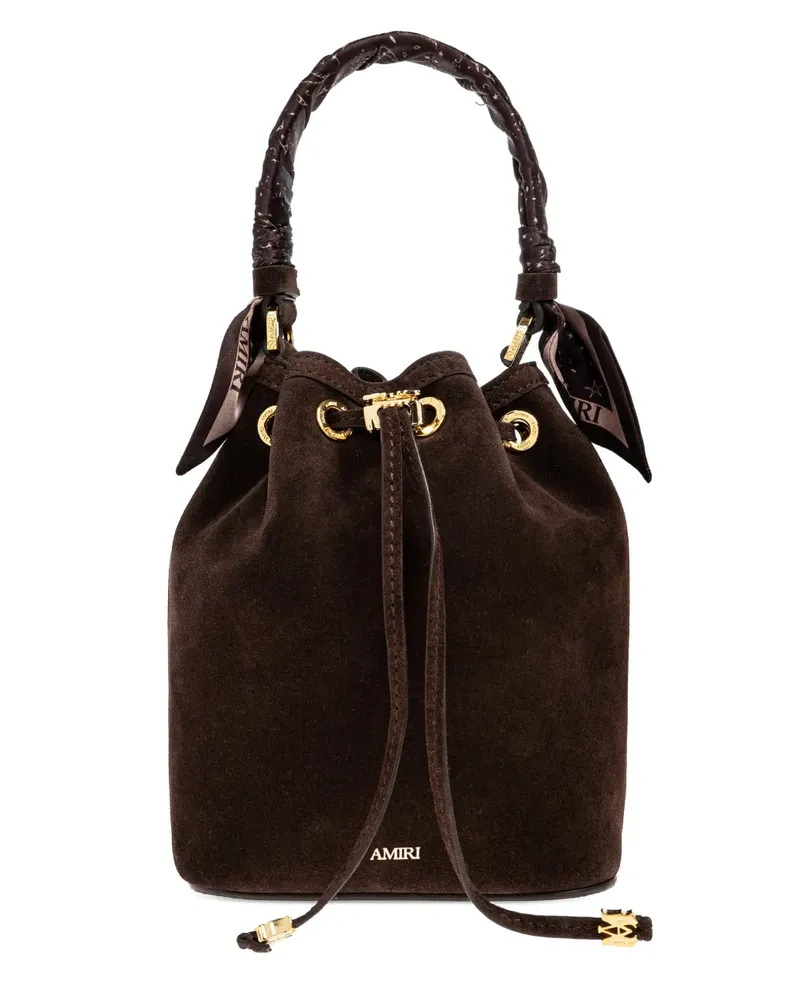 Amiri mini MA bucket bag - Braun Braun