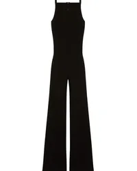 Courrèges Ärmelloser Jumpsuit Schwarz