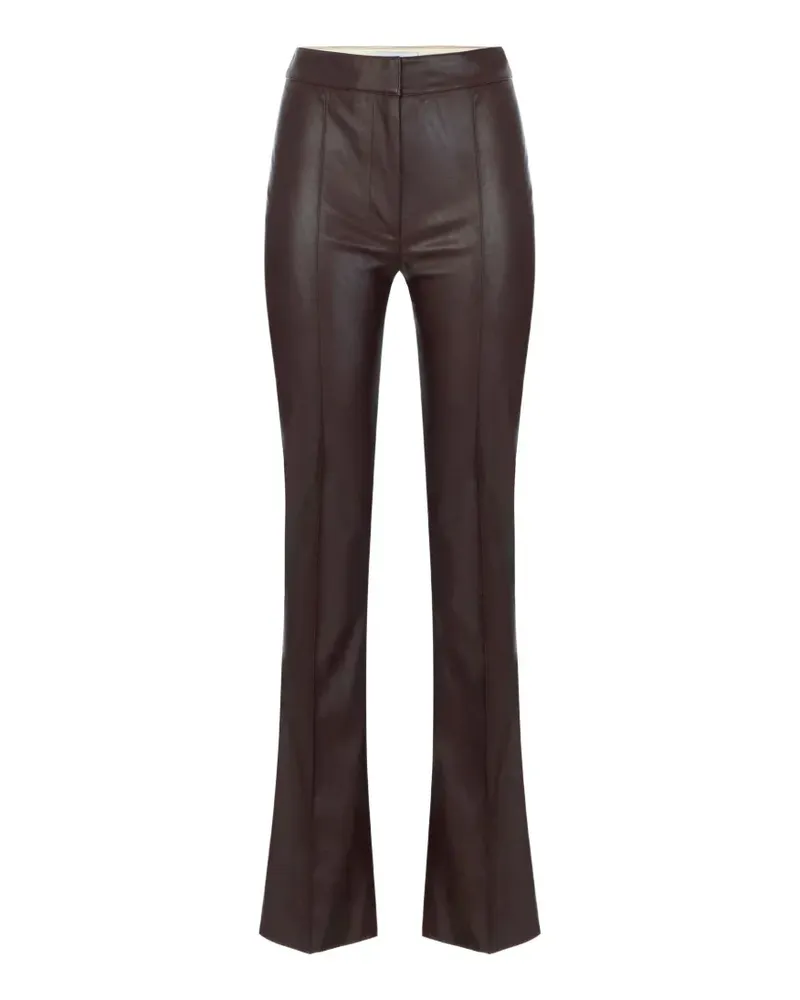Elisabetta Franchi Hose mit Rippung - Braun Braun