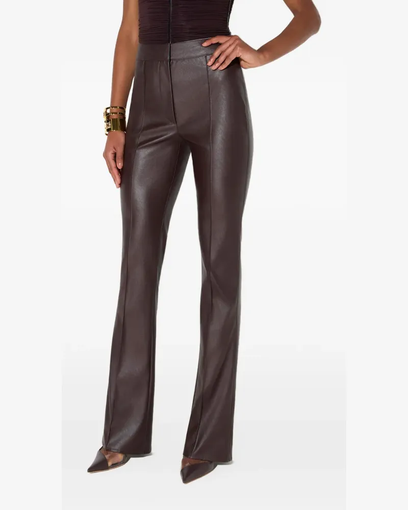 Elisabetta Franchi Hose mit Rippung - Braun Braun