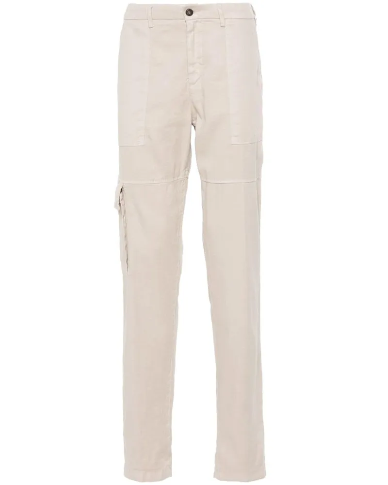 Eleventy Cargohose mit Tapered-Bein - Nude Nude