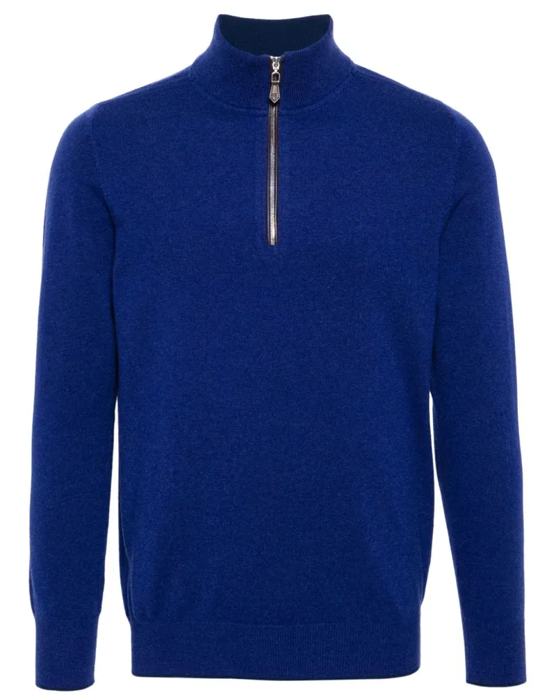 N.Peal The Carnaby Kaschmircardigan - Blau Blau