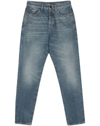 Saint Laurent Jeans mit geradem Bein Blau