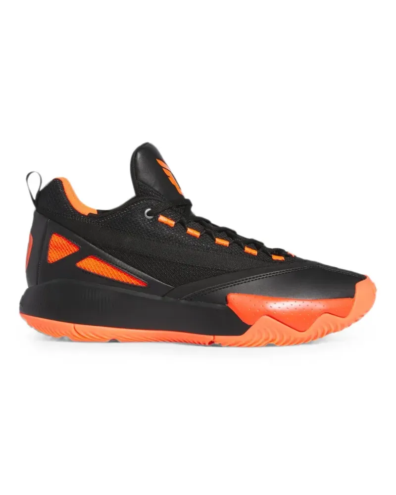 adidas Dame Certified 2 Low Core Black/Solar Red/Silver Metallic Sneakers - Schwarz Schwarz