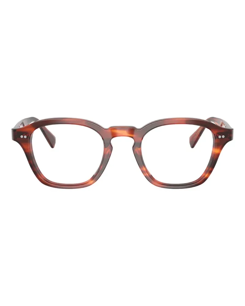 Oliver Peoples Eyles-R Brille in Schildpattoptik - Braun Braun