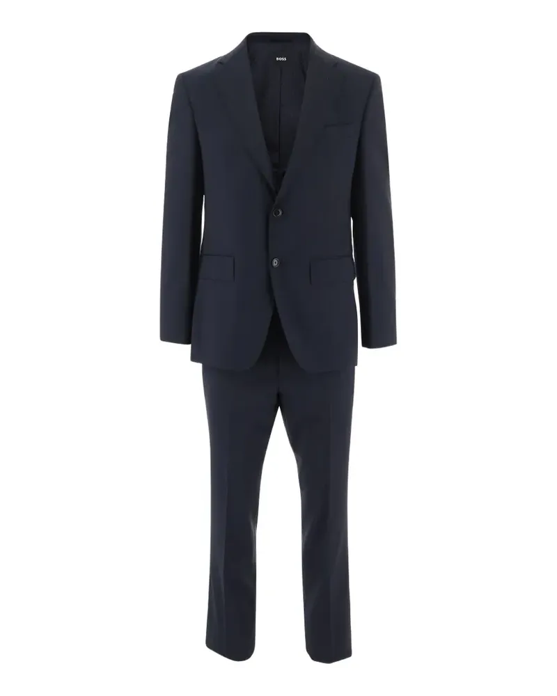 HUGO BOSS Zweiteiliger Anzug aus italienischer Schurwolle - Blau Blau