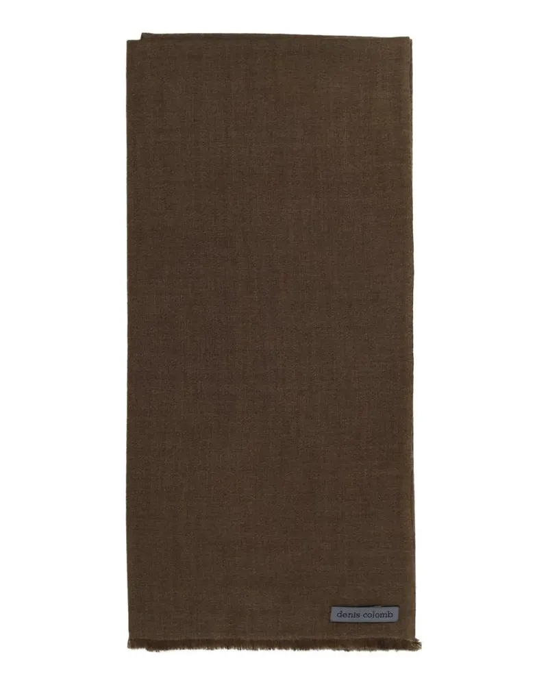 Denis Colomb fringed lung ta scarve - Braun Braun
