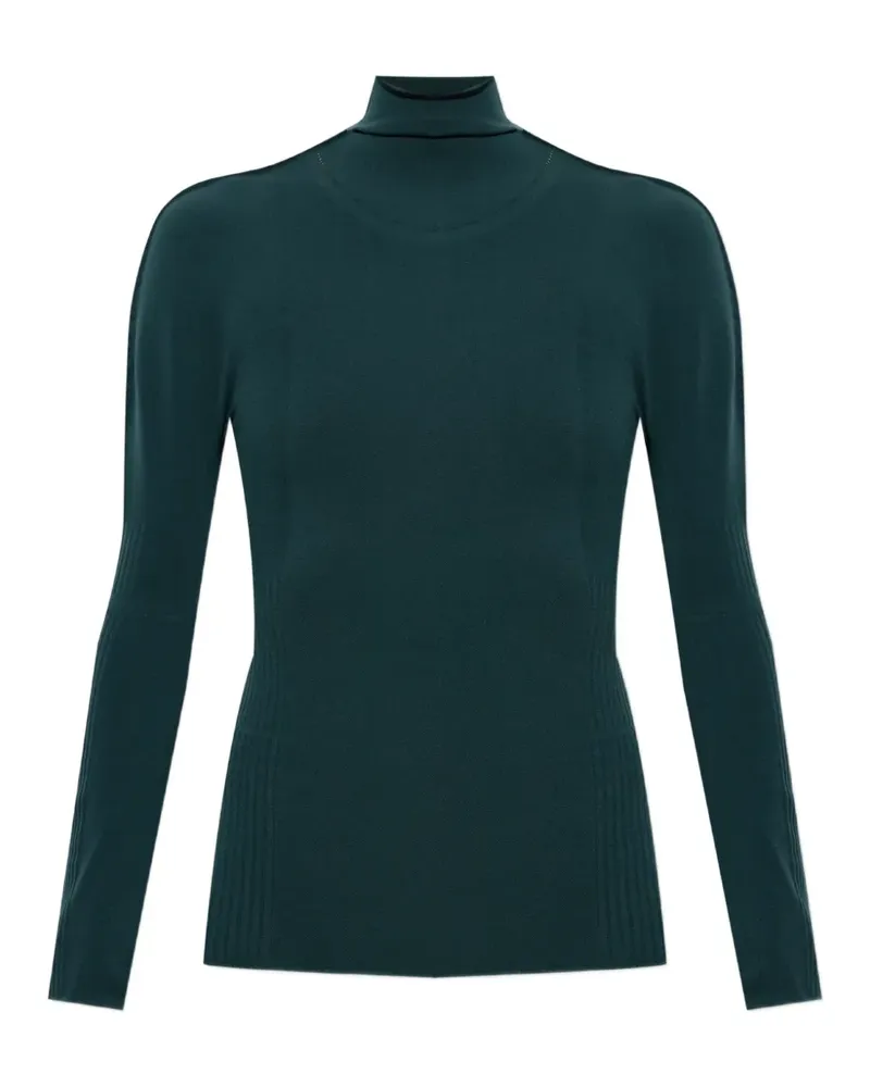 Issey Miyake fitted turtleneck sweater - Grün Grün