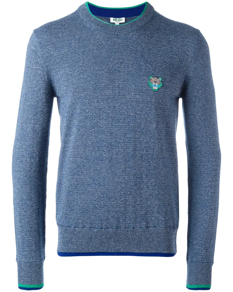 Kenzo Mini Tiger' Pullover - Blau Blau