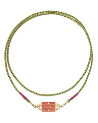 Marie Lichtenberg 18kt Gelbgoldhalskette mit Diamanten Gold