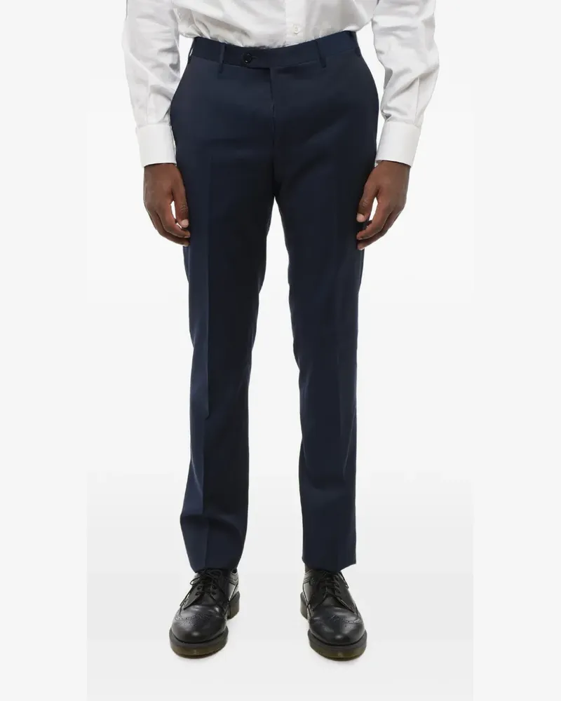Corneliani Code Hose aus Wolle - Blau Blau