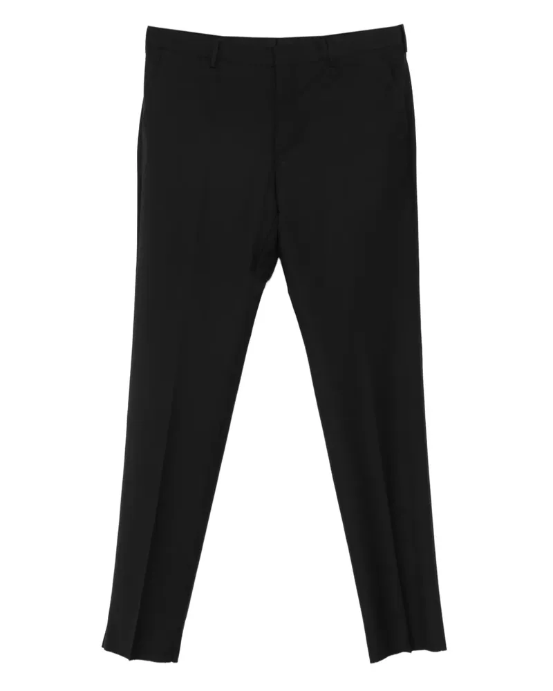 Prada Gemusterte Hose - Schwarz Schwarz