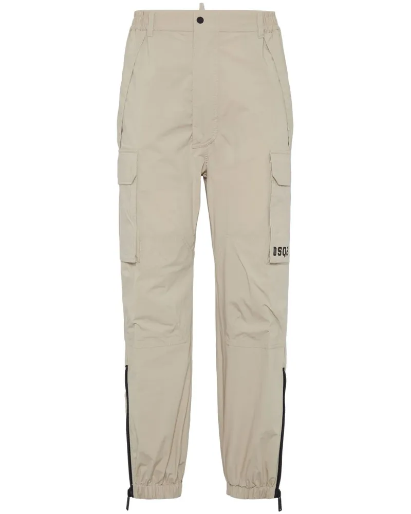 Dsquared2 Cargohose mit geradem Bein Nude
