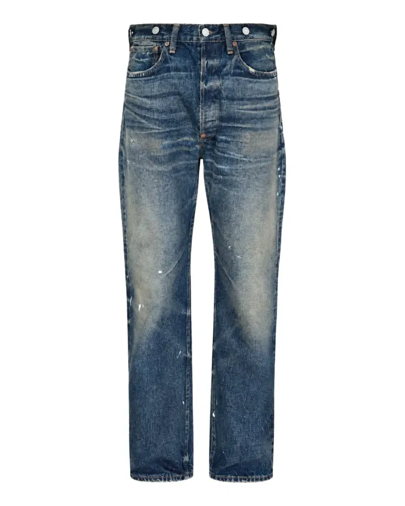 Comme des Garçons Patchwork-Jeans im Distressed-Look - Blau Blau