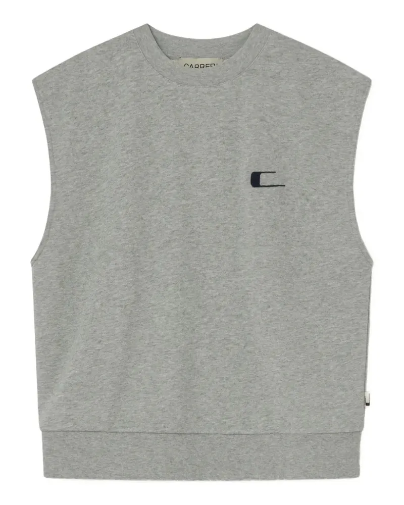 Carrera logo-embroidery vest - Grau Grau