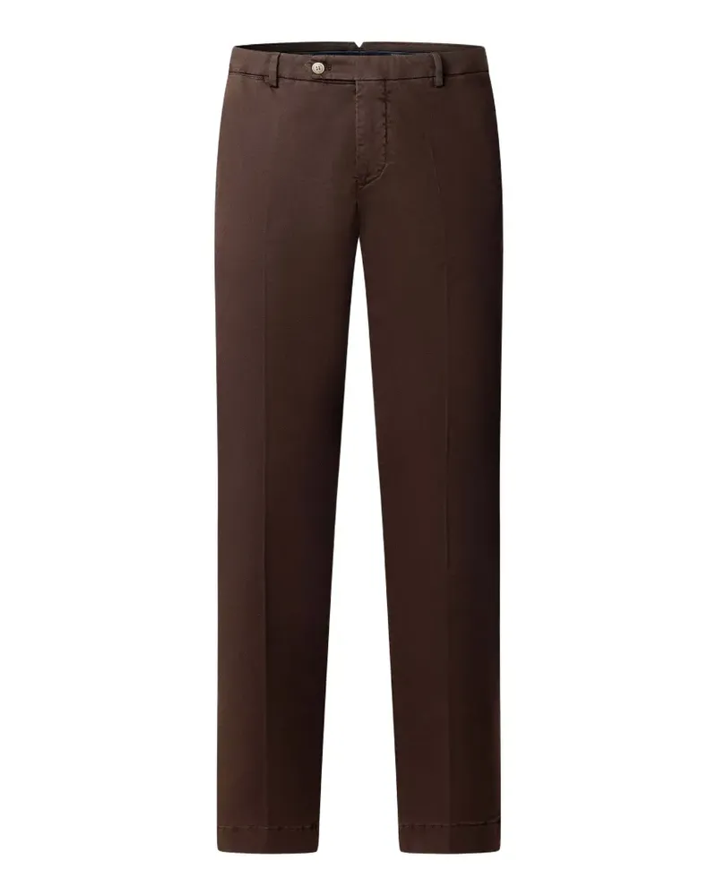 Hackett Kensington Hose mit schmalem Schnitt - Braun Braun