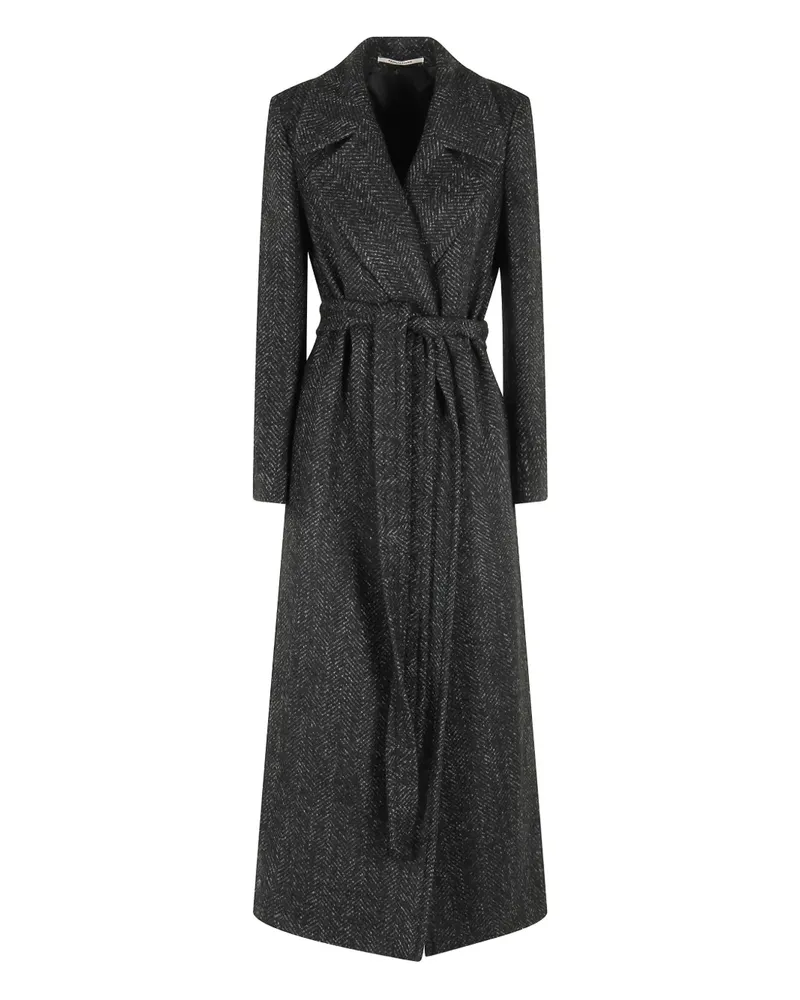 Tagliatore Melody belted coat - Grau Grau