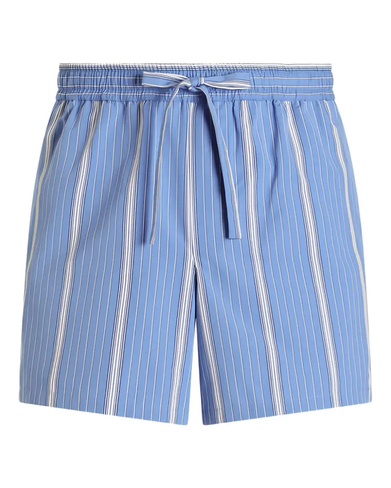 Dolce & Gabbana Gestreifte Shorts mit Taschen - Blau Blau