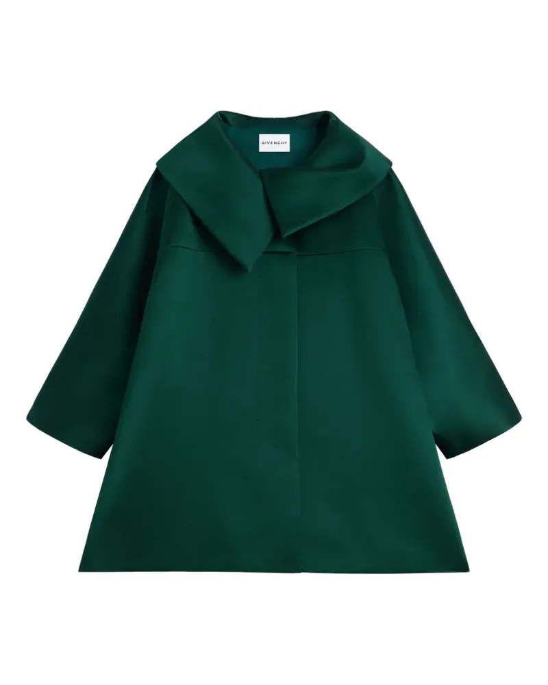 Givenchy Kurzmantel aus Satin - Grün Grün