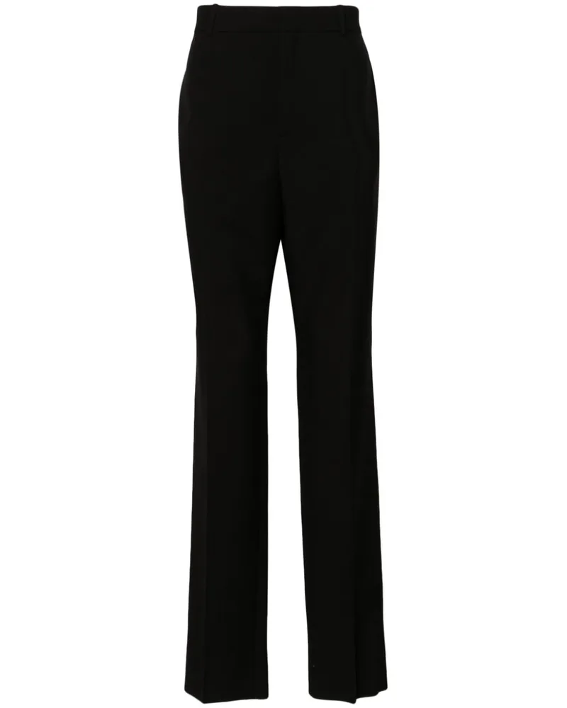 Saint Laurent Hose aus Gabardine - Schwarz Schwarz
