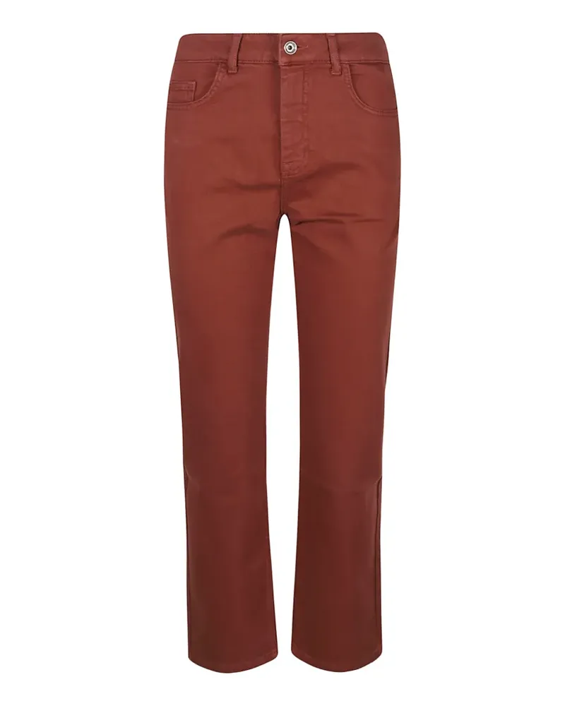Patrizia Pepe high-waisted skinny jeans - Braun Braun