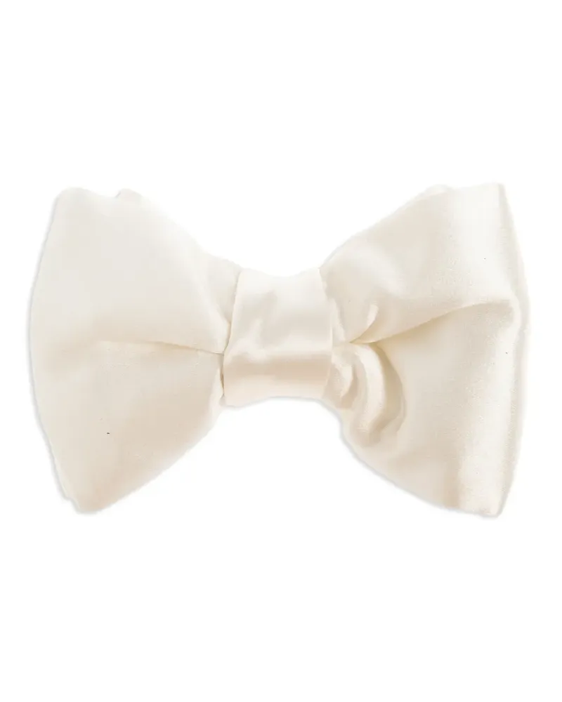 Tom Ford Klassische Fliege - Weiß Weiß