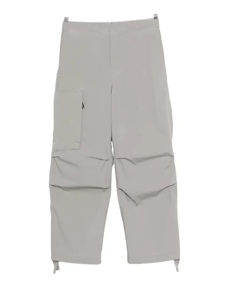 Oakley pocketed straight-leg trousers - Grau Grau
