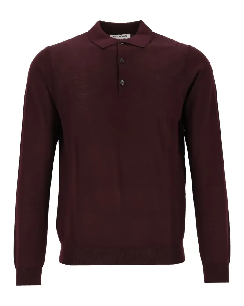 Al Duca D’Aosta 1902 Langärmeliger Pullover - Rot Rot