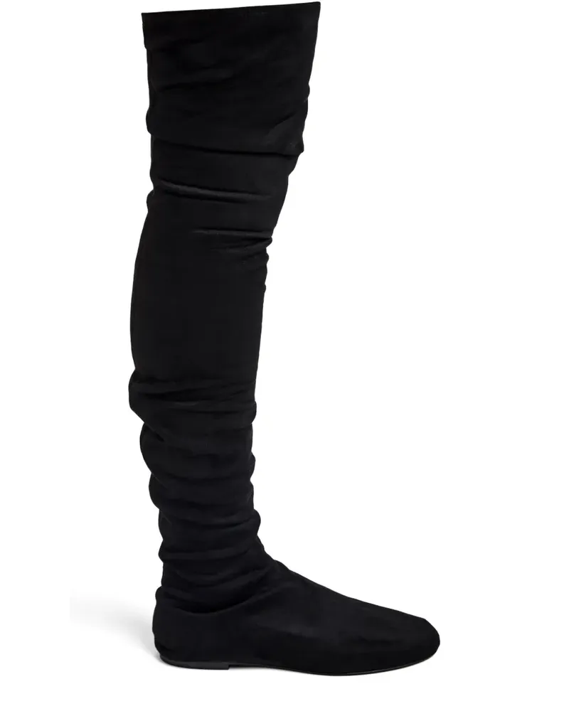 Proenza Schouler Tee Overknee-Stiefel - Schwarz Schwarz