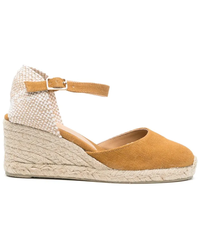 Castañer Carol Espadrilles 70mm - Braun Braun