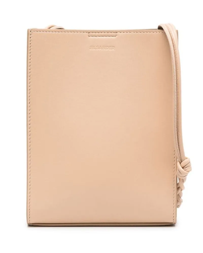 Jil Sander Kleine Tangle Kuriertasche - Nude Nude