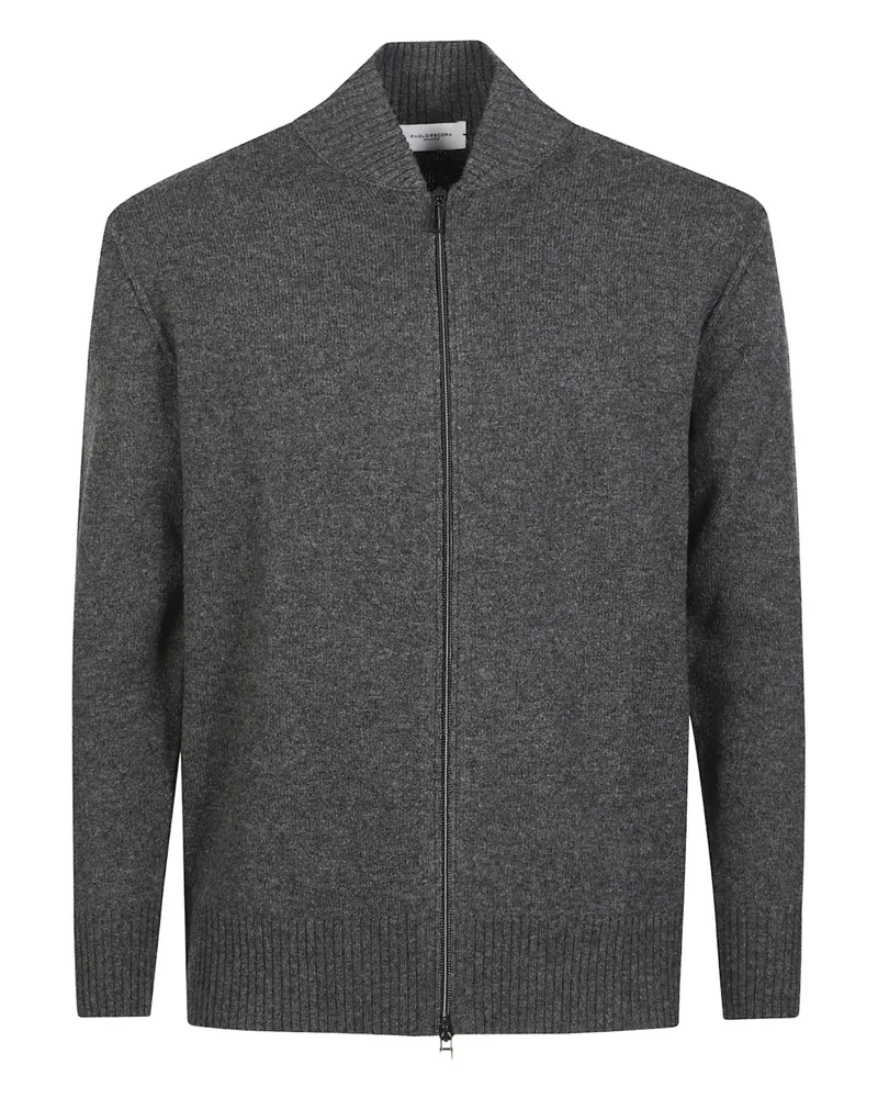 Paolo Pecora Milano zip cardigan - Grau Grau