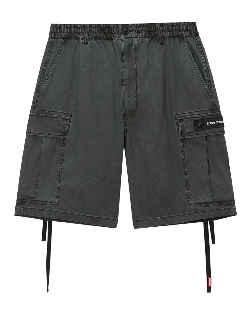 Izzue Klassische Cargo-Shorts - Grau Grau