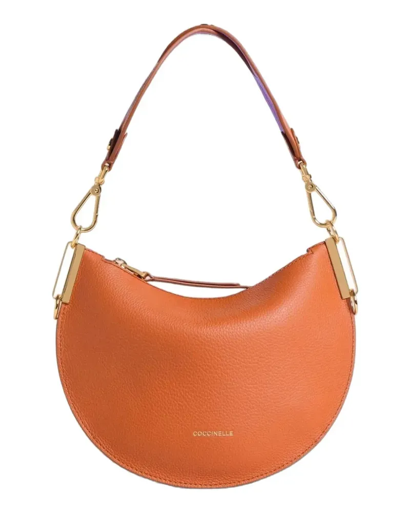 Coccinelle small Sunup tote bag - Orange Orange