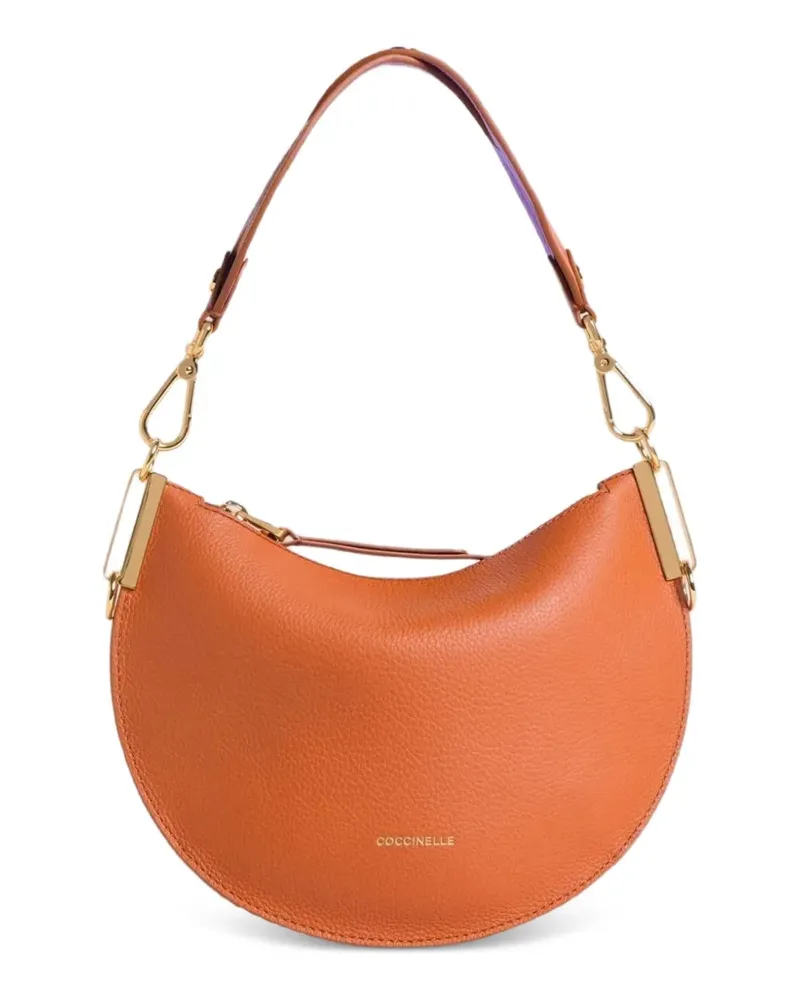 Coccinelle small Sunup tote bag - Orange Orange