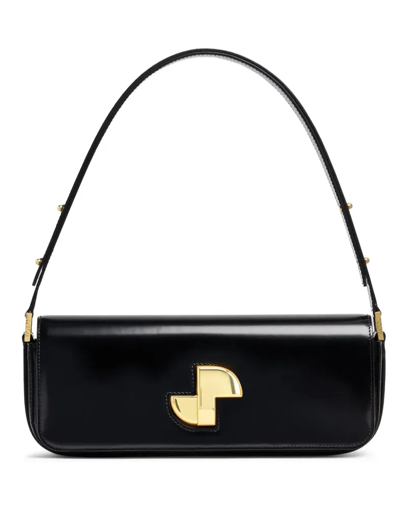 Patou Le Lock Baguette Schultertasche - Schwarz Schwarz