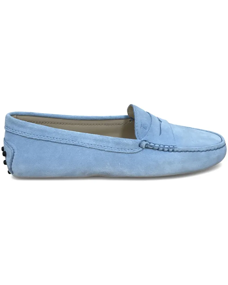 TOD'S suede penny loafers - Blau Blau