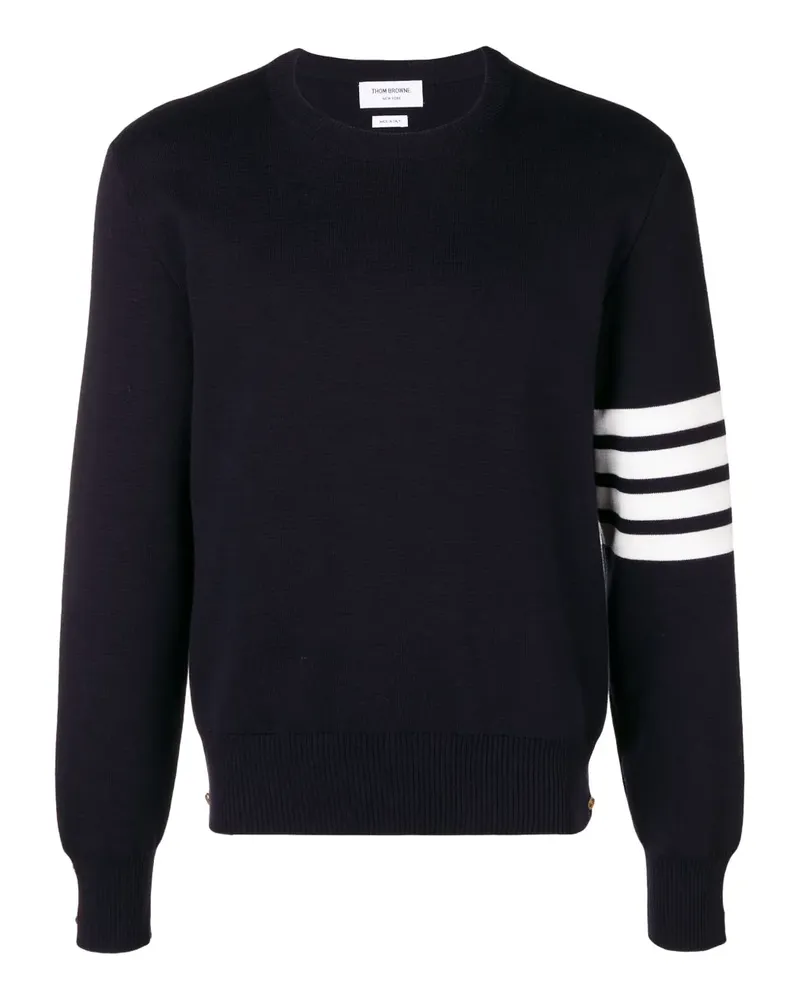 Thom Browne Pullover mit Streifendetail - Blau Blau