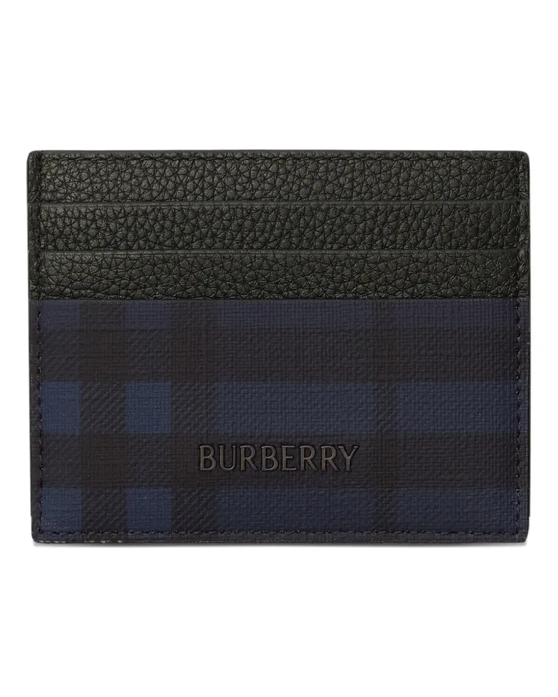 Burberry City Check card case - Schwarz Schwarz