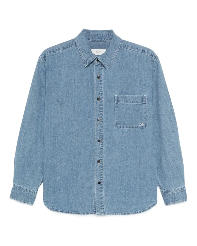 Dunst pocket button-up shirt - Blau Blau