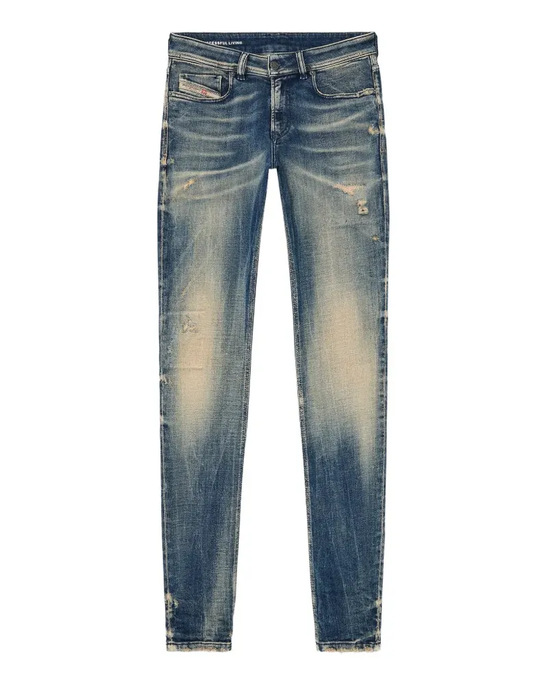 Diesel Tief sitzende 1979 Sleenker Skinny-Jeans - Blau Blau