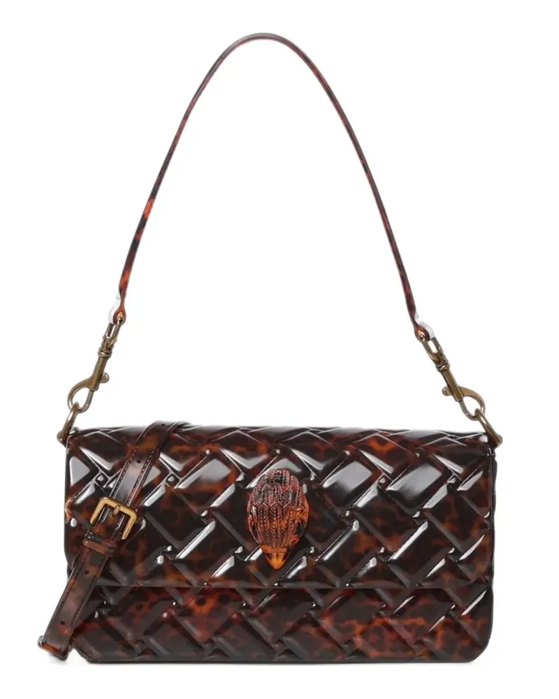 Kurt Geiger jelly Kensington shoulder drench bag - Braun Braun