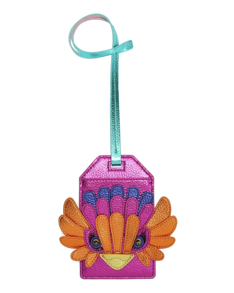 Kurt Geiger Gepäckanhänger mit Eagle 3D-Motiv - Rosa Rosa