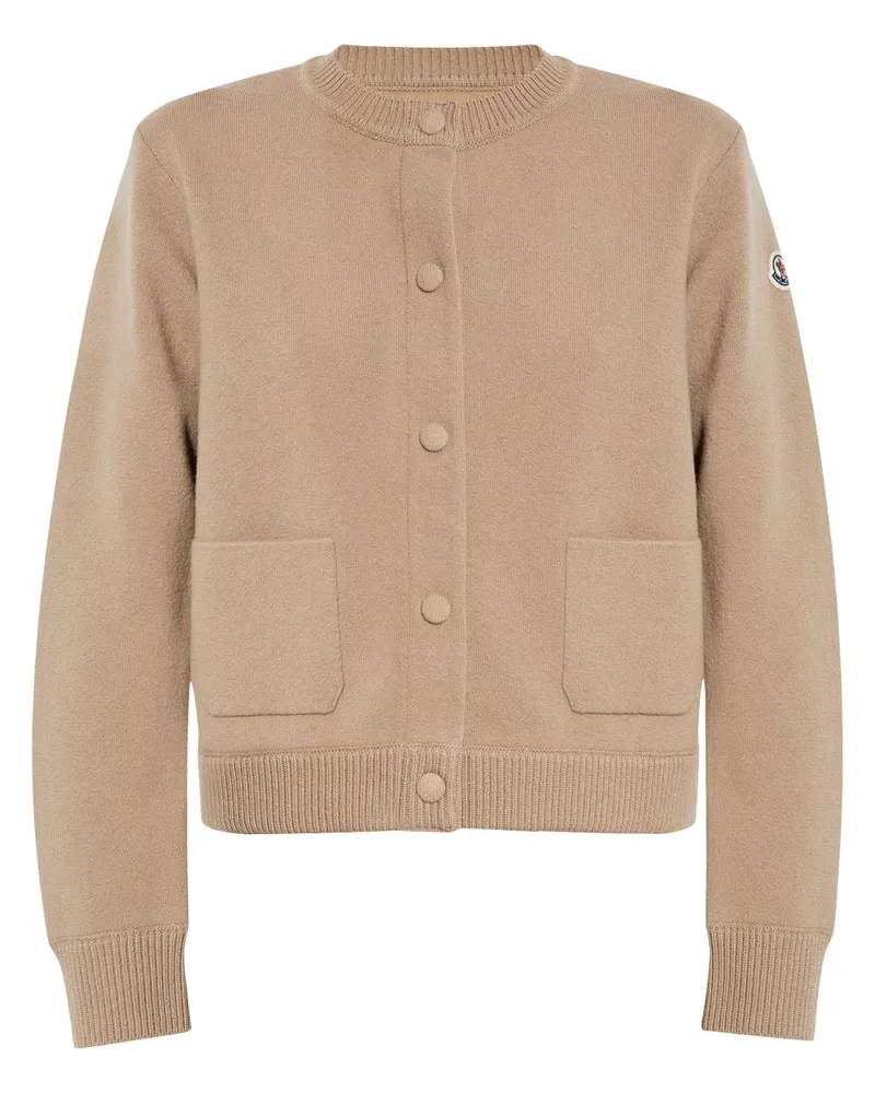 Moncler Gefütterter Cardigan - Nude Nude