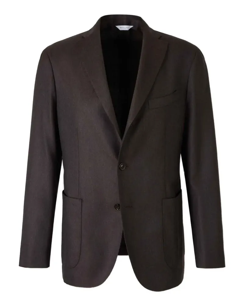 Boglioli single-breasted blazer - Braun Braun