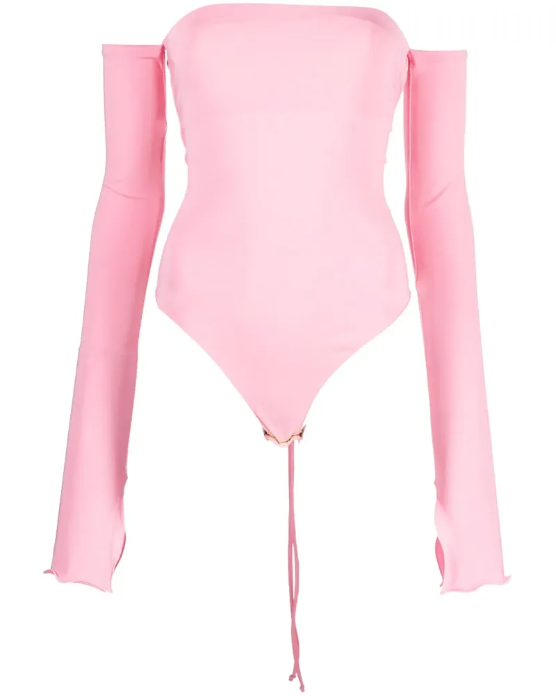 ANDAMANE Schulterfreies Oberteil - Rosa Rosa