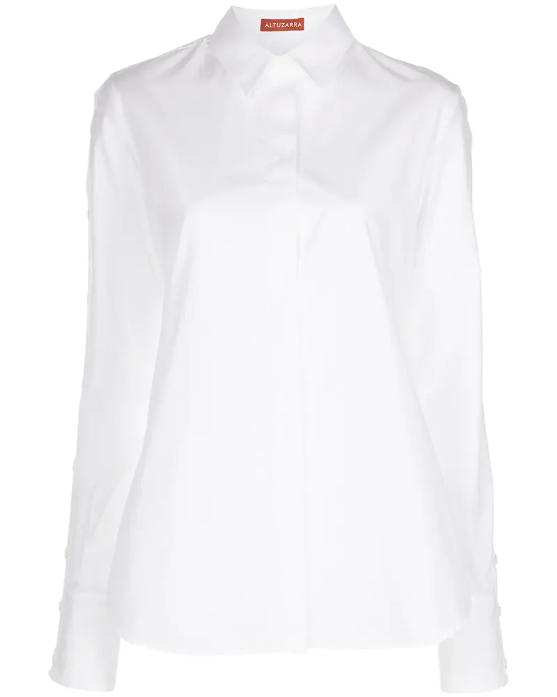 Altuzarra Scottie Hemd - Weiß Weiß
